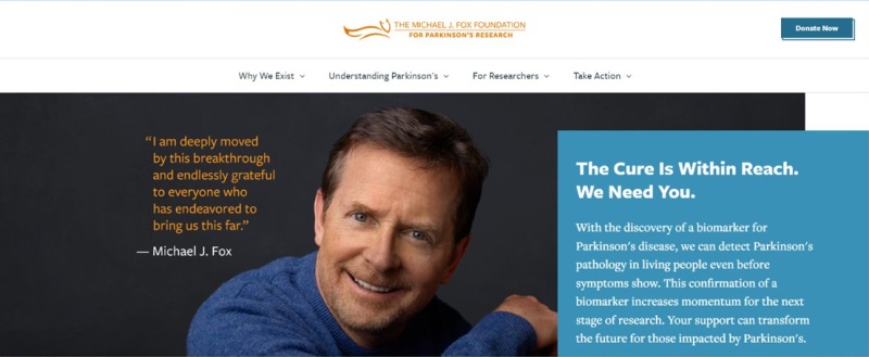 Michael J Fox - Parkinsons